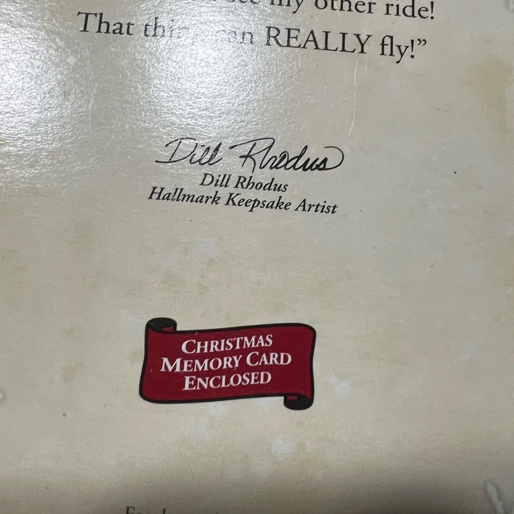 Hallmark keepsake santa